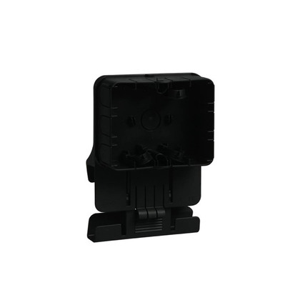 Data/Tele-dosa med montageplatta för kabelstegar IP40 Svart