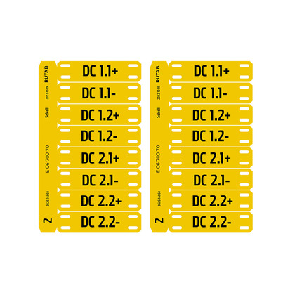 Kabelmärkning Solcellsanläggning