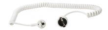 Spiralkabel RKK (H05VV-F) med stickpropp och skarvuttag