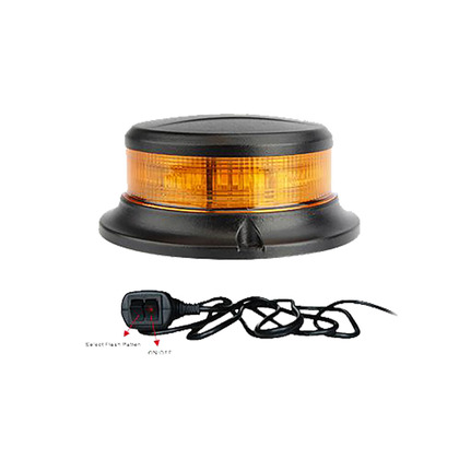 Varningsljus LED Puck.  Magnet 12-24V