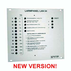 LAN 54-2 Larmpanel Slavmodul